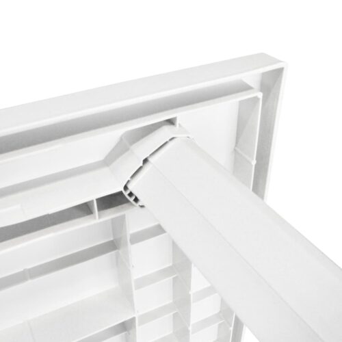 Garden Table White 126x76x72cm Plastic - Image 3