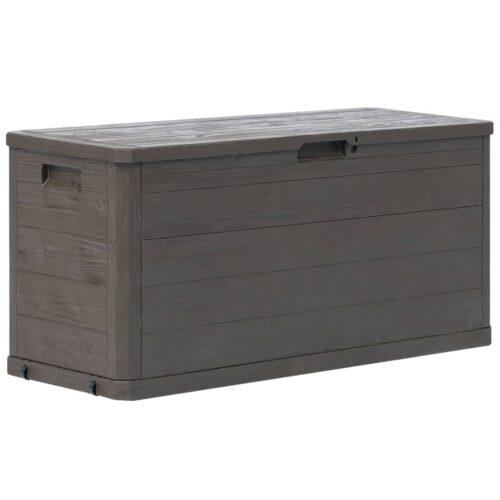 Garden Storage Box 280L Brown