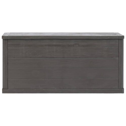 Garden Storage Box 280L Brown - Image 4