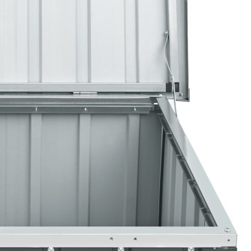 Garden Storage Box Grey 129x67x65cm - Image 7