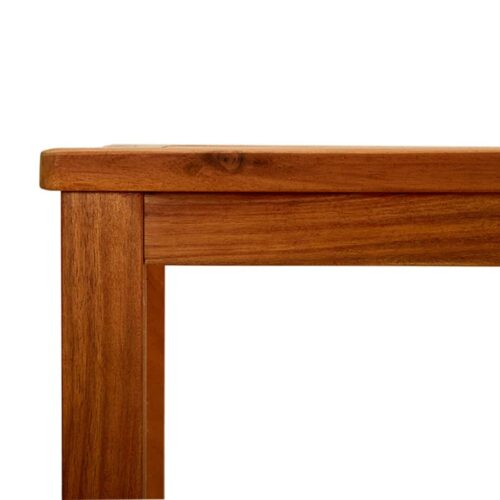Garden Console Table Acacia Wood Timber Outdoor Garden Patio Storage Plant Stand 110cm - Image 5