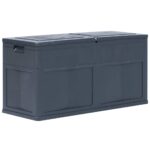 Garden Storage Box 320L Black