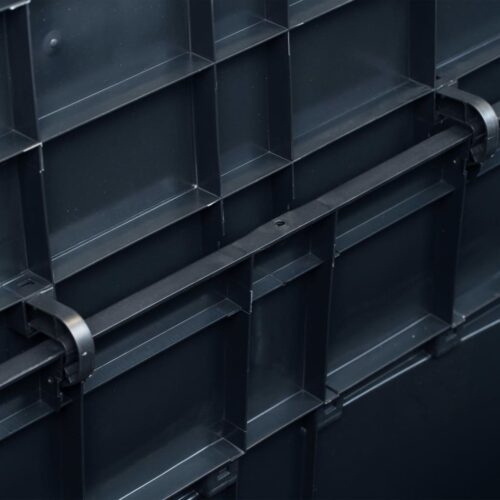 Garden Storage Box 320L Black - Image 5