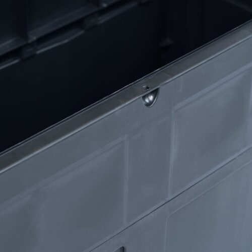 Garden Storage Box 320L Black - Image 7