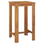 Garden Bar Table 60x60x105cm Solid Wood Acacia