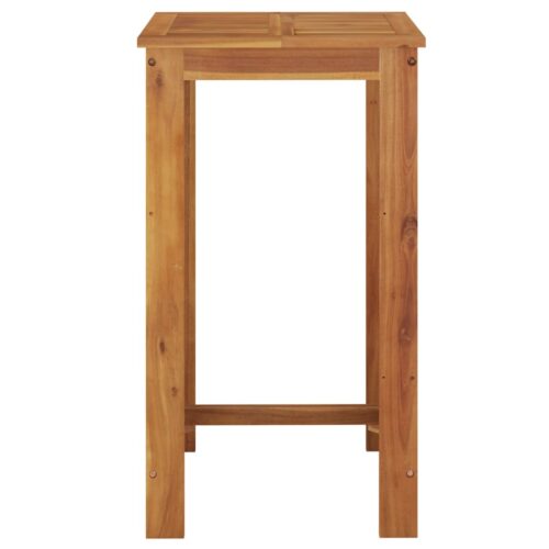Garden Bar Table 60x60x105cm Solid Wood Acacia - Image 4