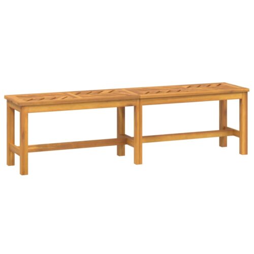 Garden Bench 150cm Solid Wood Acacia