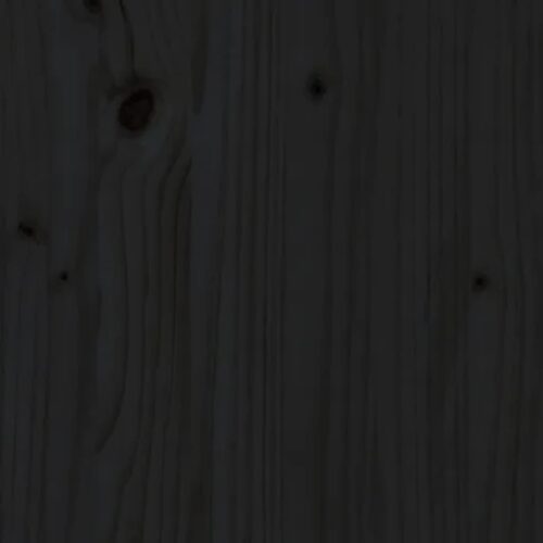 Garden Box Black 101x50.5x46.5cm Solid Wood Pine - Image 8