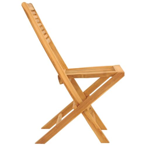 Folding Garden Chairs 2pcs 47x62x90cm Solid Wood Teak - Image 5