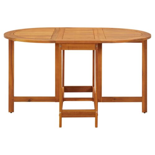 Garden Table 130x90x72cm Solid Acacia Wood - Image 2
