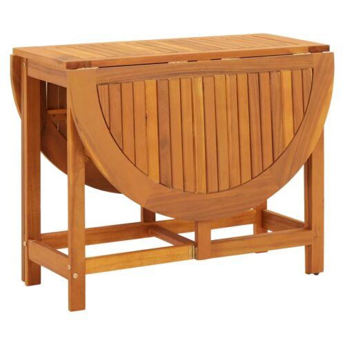 Garden Table 130x90x72cm Solid Acacia Wood - Image 5