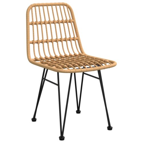 Garden Chairs 2pcs 48x62x84cm PE Rattan - Image 3