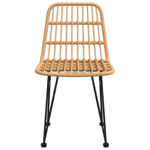 Garden Chairs 2pcs 48x62x84cm PE Rattan - Image 4