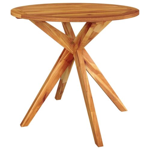 Garden Table 85x85x75cm Solid Wood Acacia