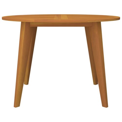 Garden Table 110x75cm Solid Wood Acacia - Image 3