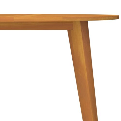 Garden Table 110x75cm Solid Wood Acacia - Image 7