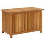 Garden Storage Box 90x50x58cm Solid Acacia Wood