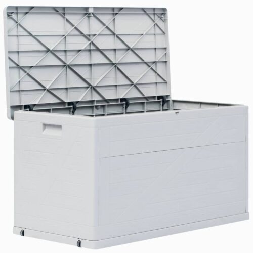 Garden Storage Box 420L Grey - Image 2