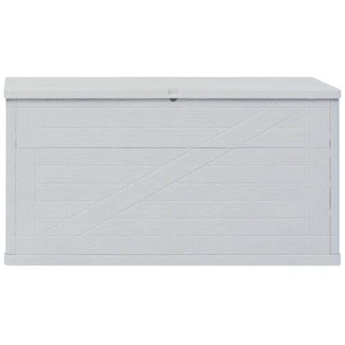 Garden Storage Box 420L Grey - Image 3