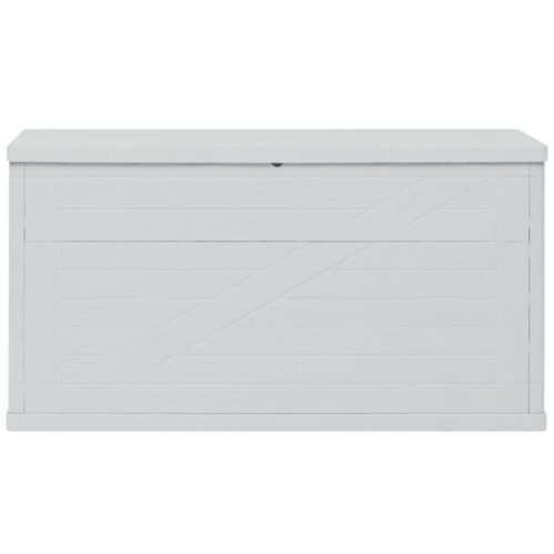 Garden Storage Box 420L Grey - Image 4