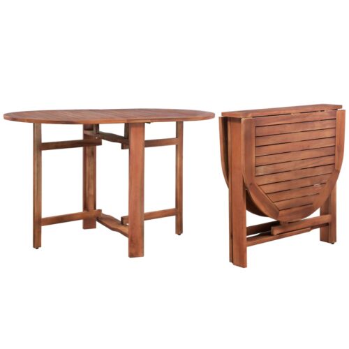 Garden Table 120x70x74cm Solid Acacia Wood