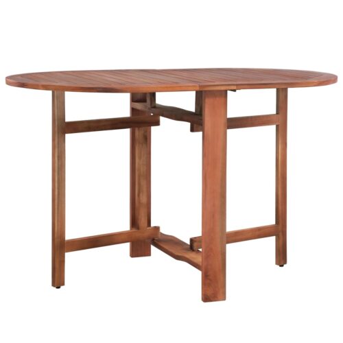 Garden Table 120x70x74cm Solid Acacia Wood - Image 2