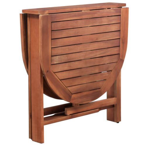 Garden Table 120x70x74cm Solid Acacia Wood - Image 5