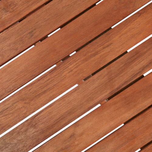 Garden Table 120x70x74cm Solid Acacia Wood - Image 7