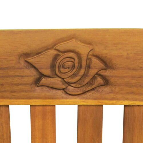 Garden Bench 157cm Solid Acacia Wood - Image 4