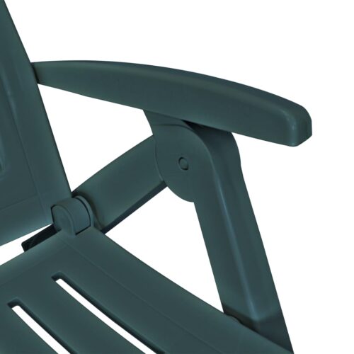 Portable Folding Outdoor Sun Lounger Garden Patio Pool Camping Beach Chair Green - Image 4