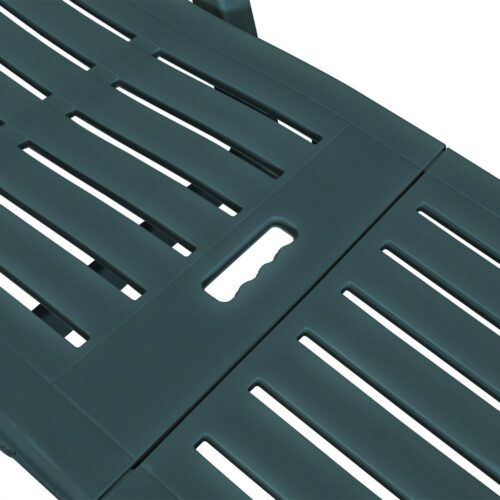 Portable Folding Outdoor Sun Lounger Garden Patio Pool Camping Beach Chair Green - Image 5