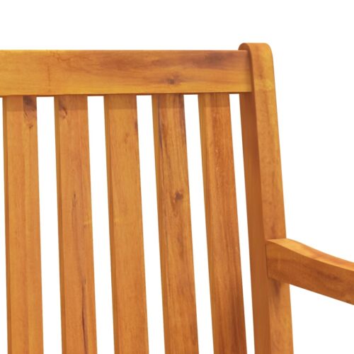 Garden Bench 150cm Solid Acacia Wood - Image 6