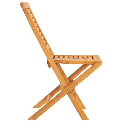 Folding Garden Chairs 2pcs 47x63x90cm Solid Wood Teak - Image 5