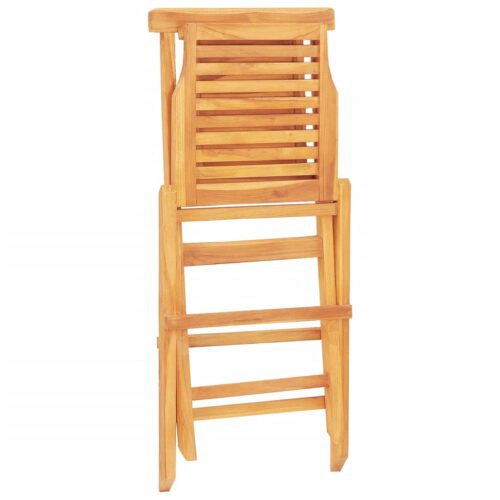 Folding Garden Chairs 2pcs 47x63x90cm Solid Wood Teak - Image 6