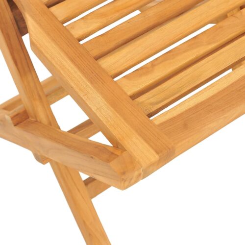 Folding Garden Chairs 2pcs 47x63x90cm Solid Wood Teak - Image 7