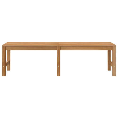 Garden Bench 150cm Solid Teak Wood - Image 4