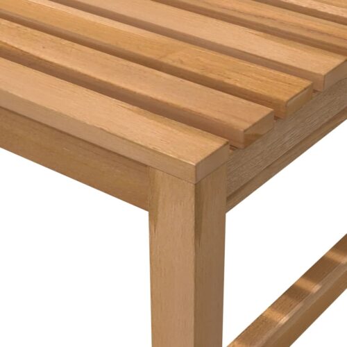 Garden Bench 150cm Solid Teak Wood - Image 6