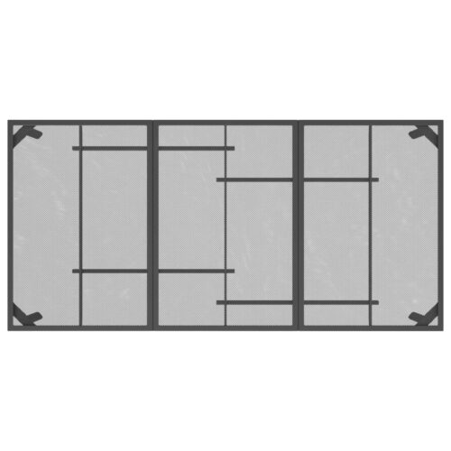 Garden Table Anthracite 165x80x72cm Steel Mesh - Image 5