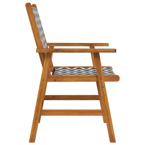 Garden Chairs 2pcs Solid Acacia Wood - Image 6