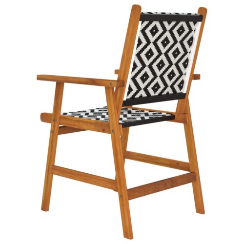 Garden Chairs 2pcs Solid Acacia Wood - Image 7
