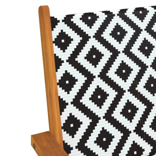 Garden Chairs 2pcs Solid Acacia Wood - Image 8