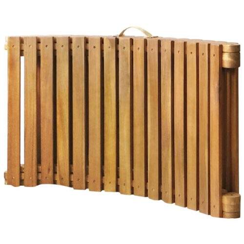 Garden Sun Lounger with Cushion Solid Wood Acacia - Image 4