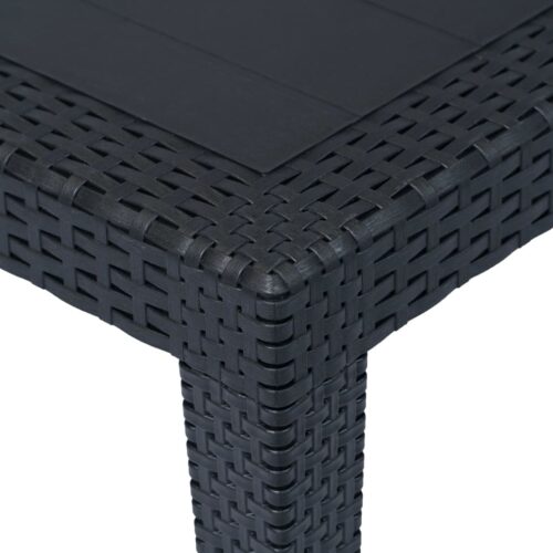 Outdoor Garden Table Patio Balcony Dining Side Lounge Sofa Furniture Rattan - Image 3