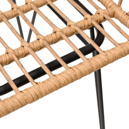 Garden Chairs 2pcs with Armrest 56x64x80cm PE Rattan - Image 7