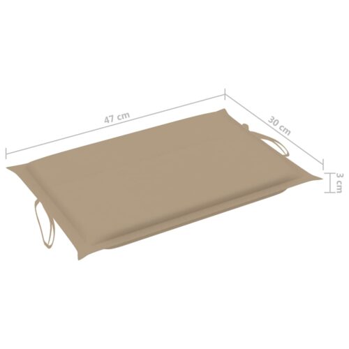 Garden Outdoor Lounger Set Table Sun Pool Patio Chairs Cushion Solid Acacia Wood - Image 10