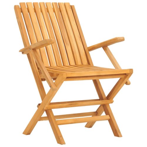 Folding Garden Chairs 2pcs 61x67x90cm Solid Wood Teak