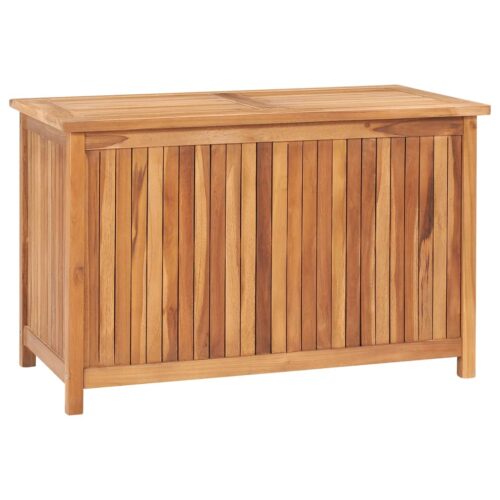 Garden Storage Box 90x50x58cm Solid Teak Wood