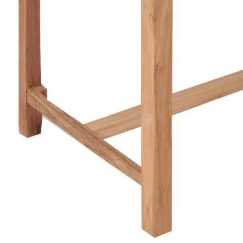 Garden Bar Table 110x60x105cm Solid Teak Wood - Image 4