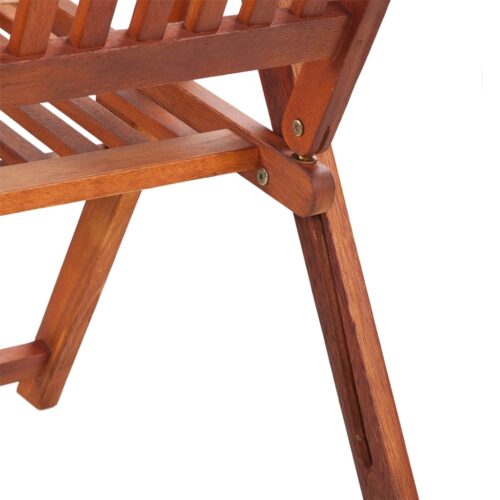 Folding Garden Chairs 3pcs Solid Acacia Wood - Image 8