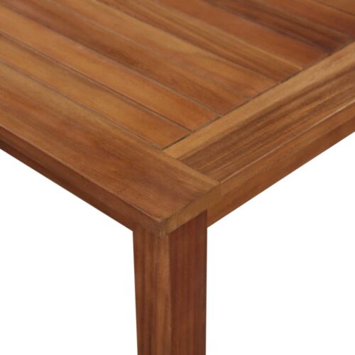 Garden Table 200x100x74cm Solid Acacia Wood - Image 3